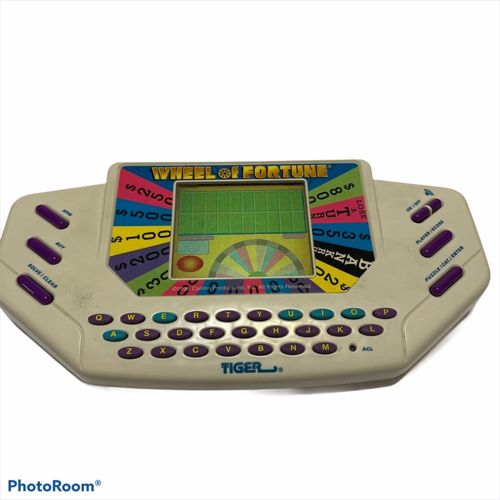 Tiger Wheel of Fortune Electronic Handheld game